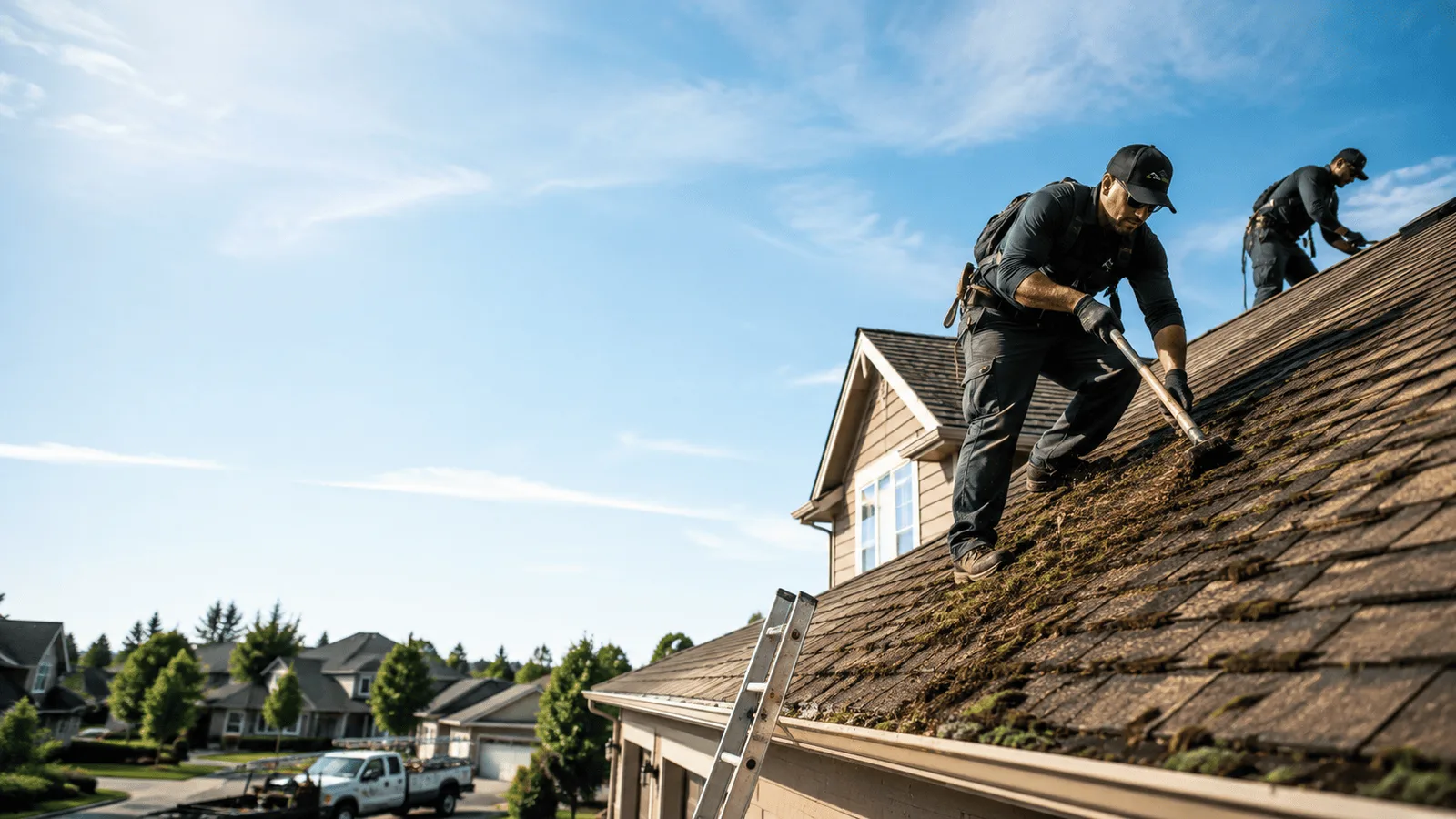 Roof Moss Removal in Orchard, NE near me